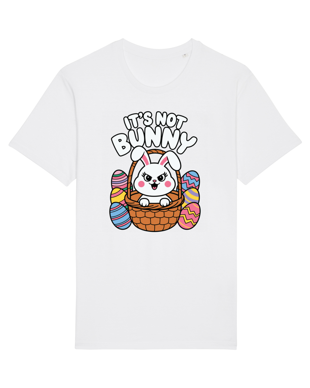 Tricou mânecă scurtă Unisex Rocker White