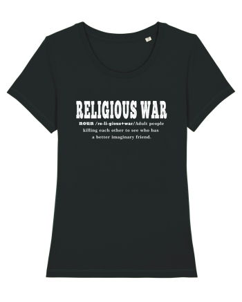 Religious War | Dictionary sarcastic definition | Funny meme Black