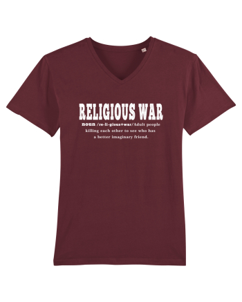 Religious War | Dictionary sarcastic definition | Funny meme Burgundy