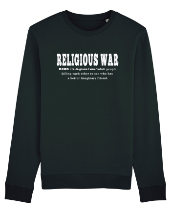 Religious War | Dictionary sarcastic definition | Funny meme Bluză mânecă lungă Unisex Rise