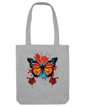 Butterfly wings and colors BLTB1-02 Heather Grey