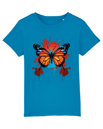Butterfly wings and colors BLTB1-02 Azur