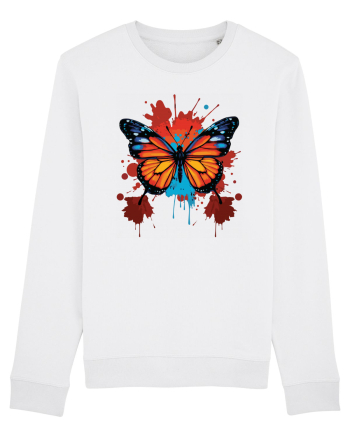 Butterfly wings and colors BLTB1-02 White