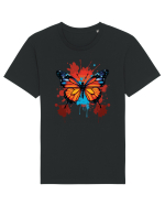 Butterfly wings and colors BLTB1-02 Tricou mânecă scurtă Unisex Rocker