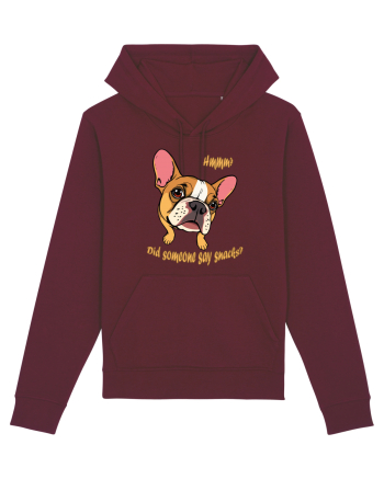 Did someone say snacks? Burgundy