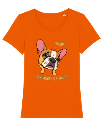Did someone say snacks? Bright Orange