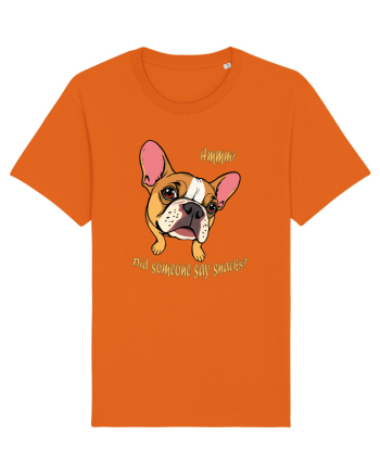 Did someone say snacks? Bright Orange