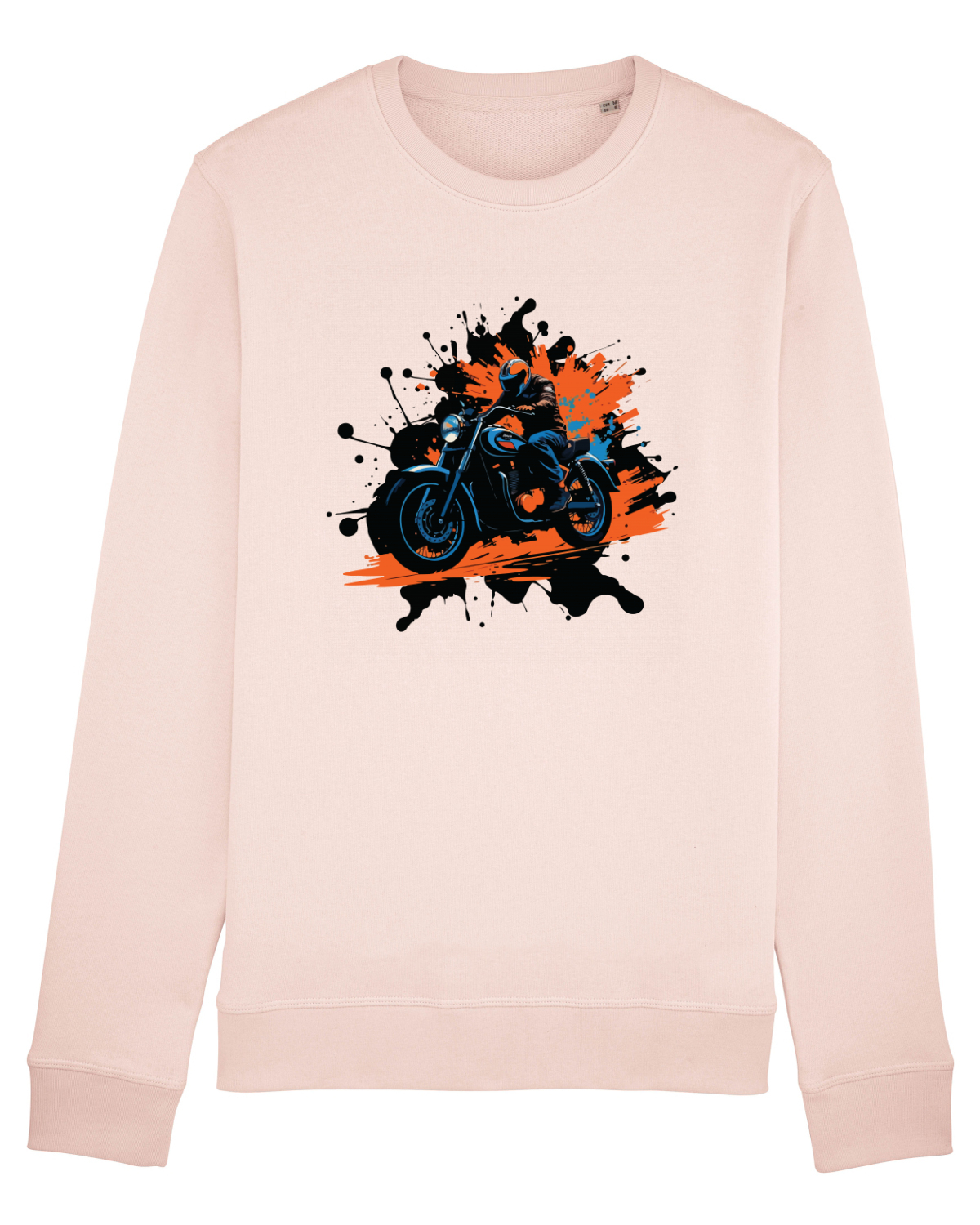 Bluză mânecă lungă Unisex Rise Candy Pink