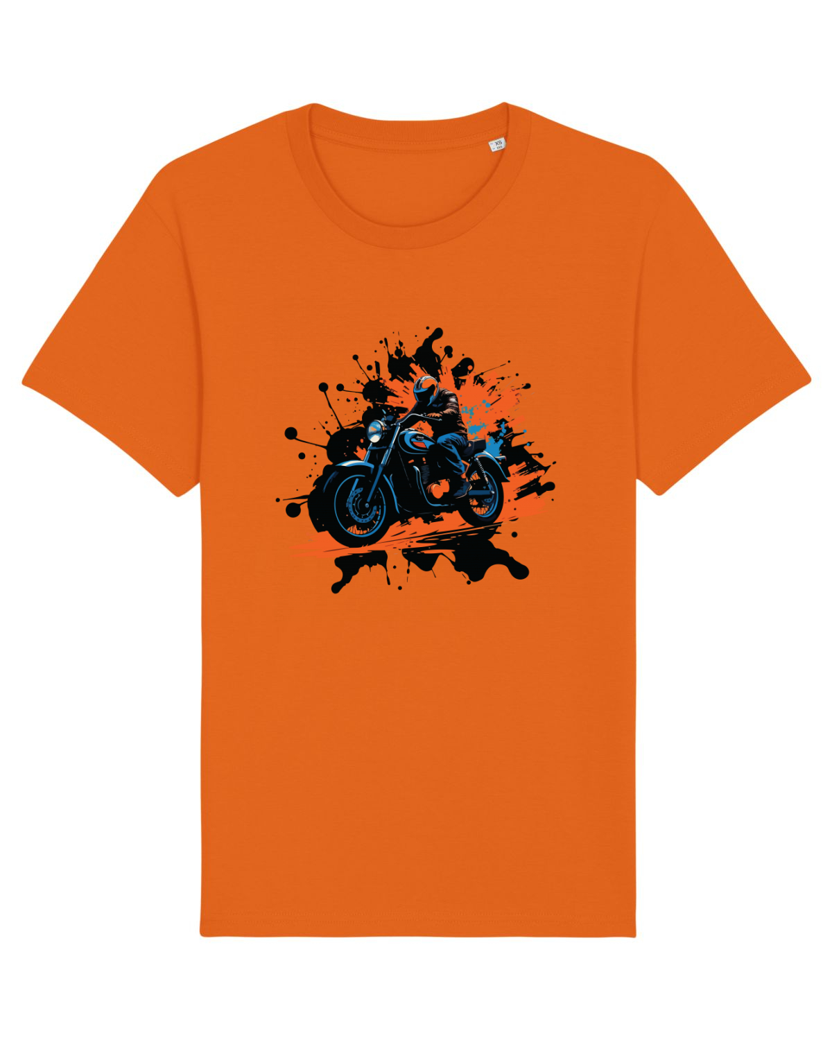 Tricou mânecă scurtă Unisex Rocker Bright Orange