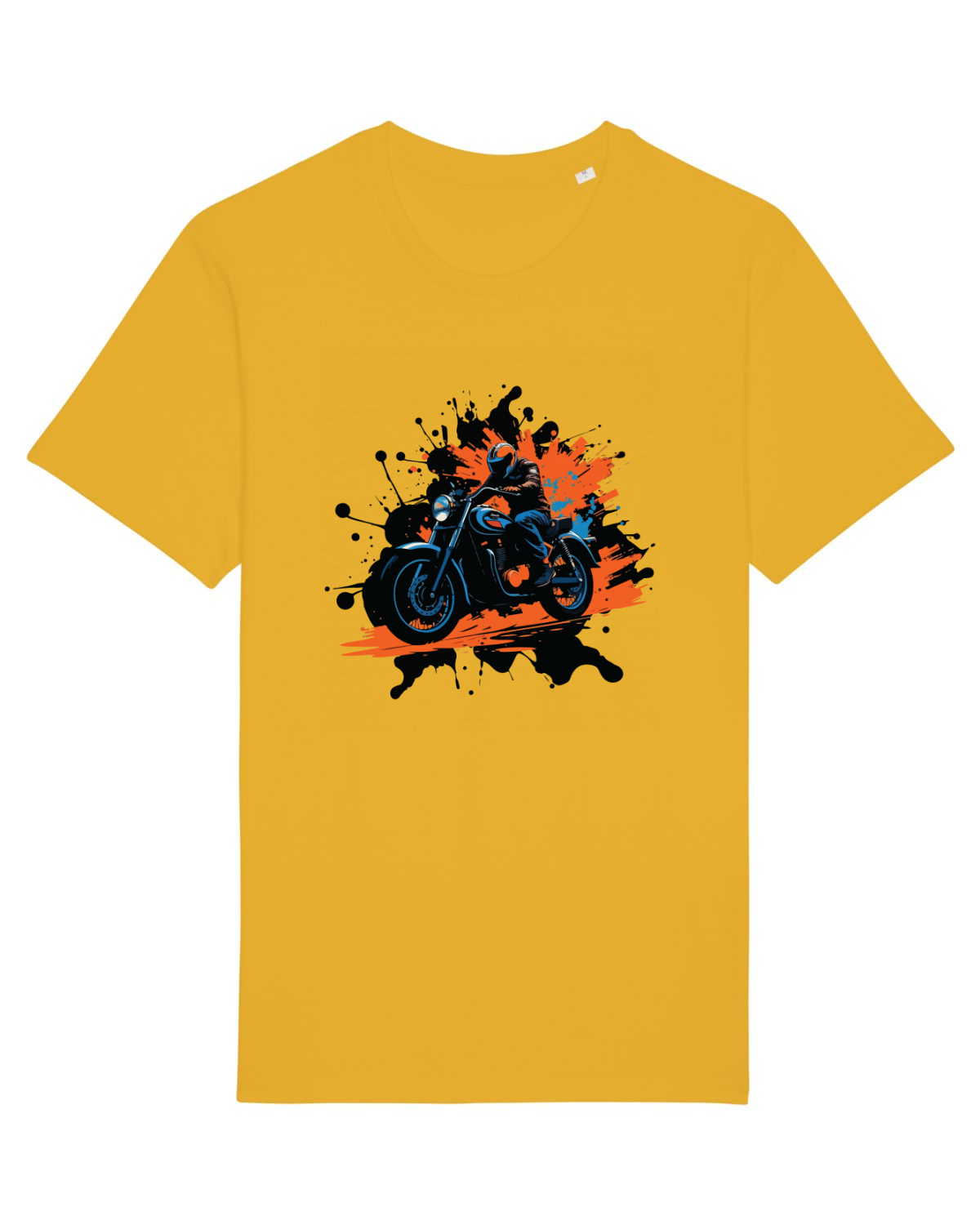 Tricou mânecă scurtă Unisex Rocker Spectra Yellow
