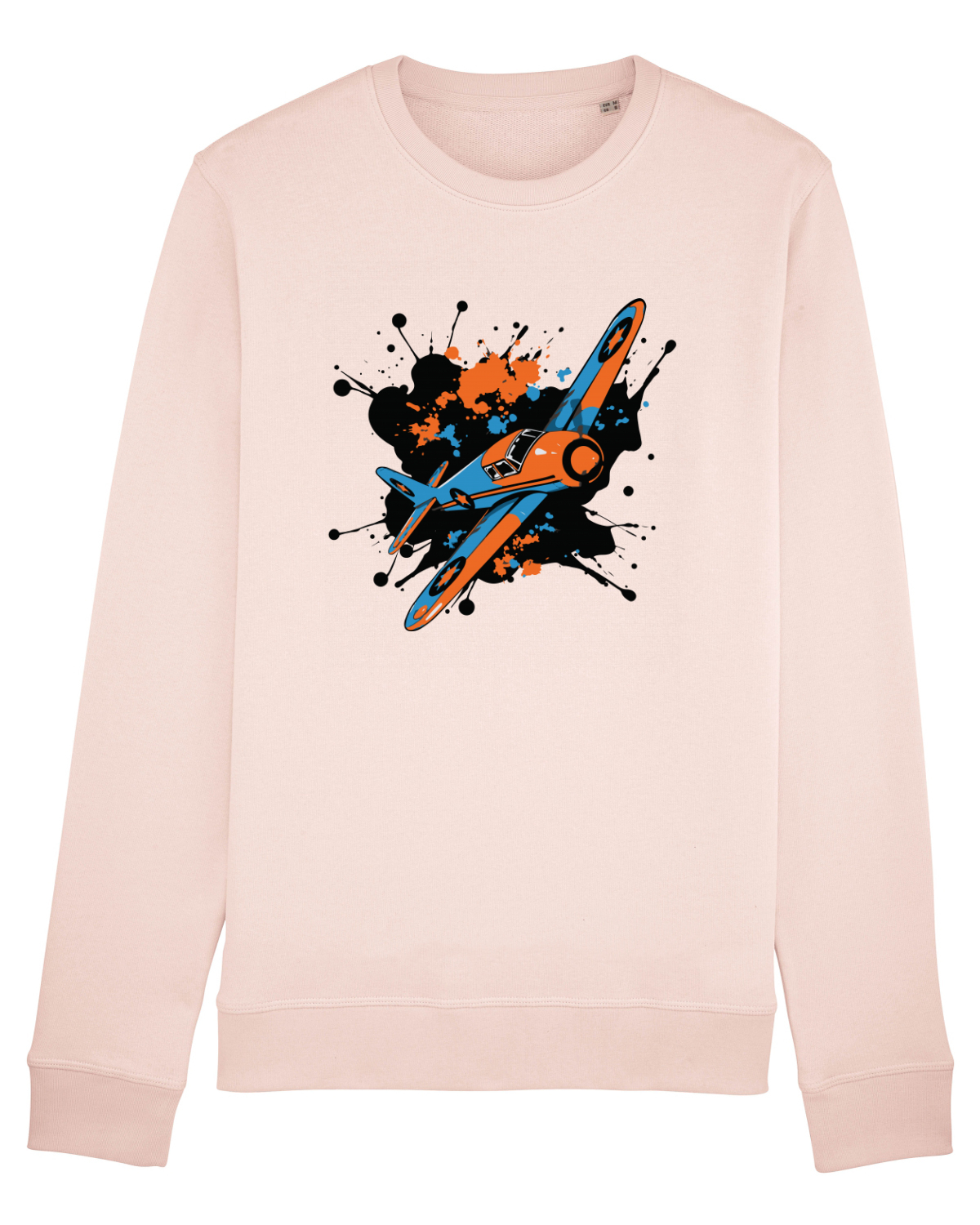 Bluză mânecă lungă Unisex Rise Candy Pink
