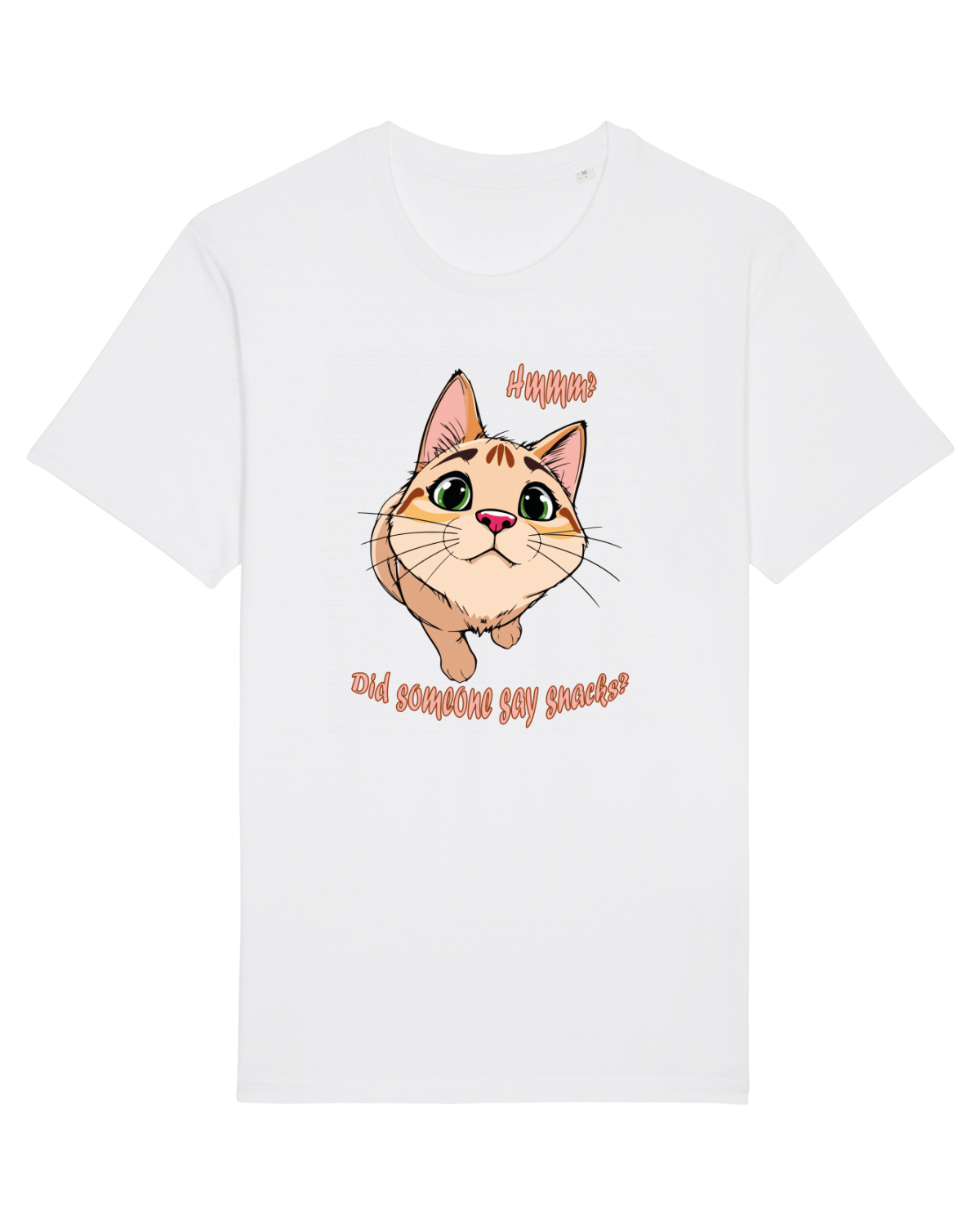 Tricou mânecă scurtă Unisex Rocker White
