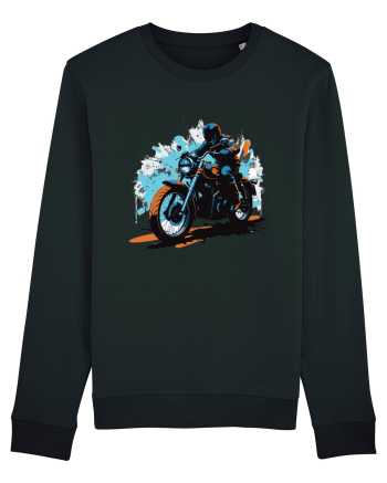Vintage Wheels - Motorcycle riding II BLTM10-01 Black