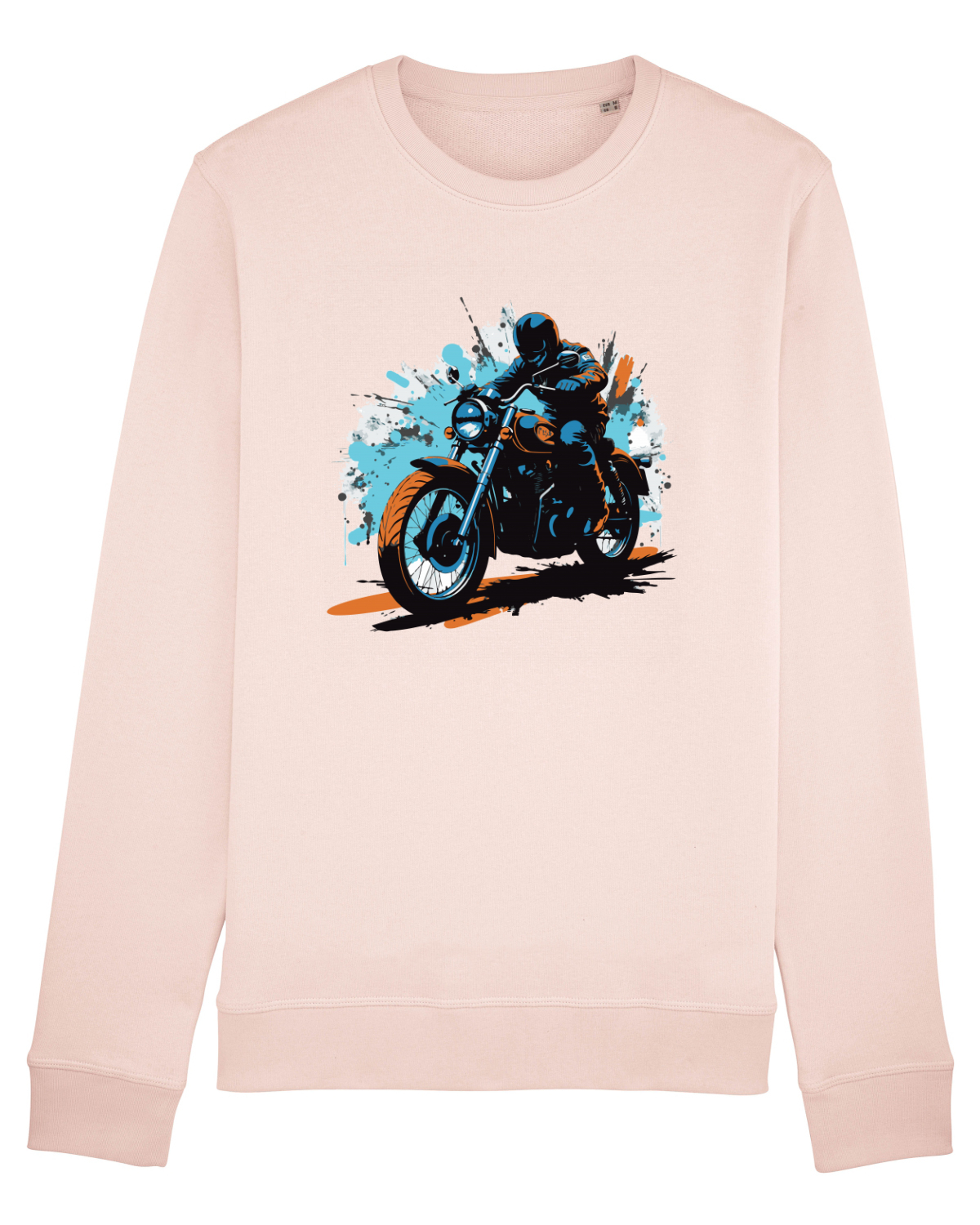 Bluză mânecă lungă Unisex Rise Candy Pink