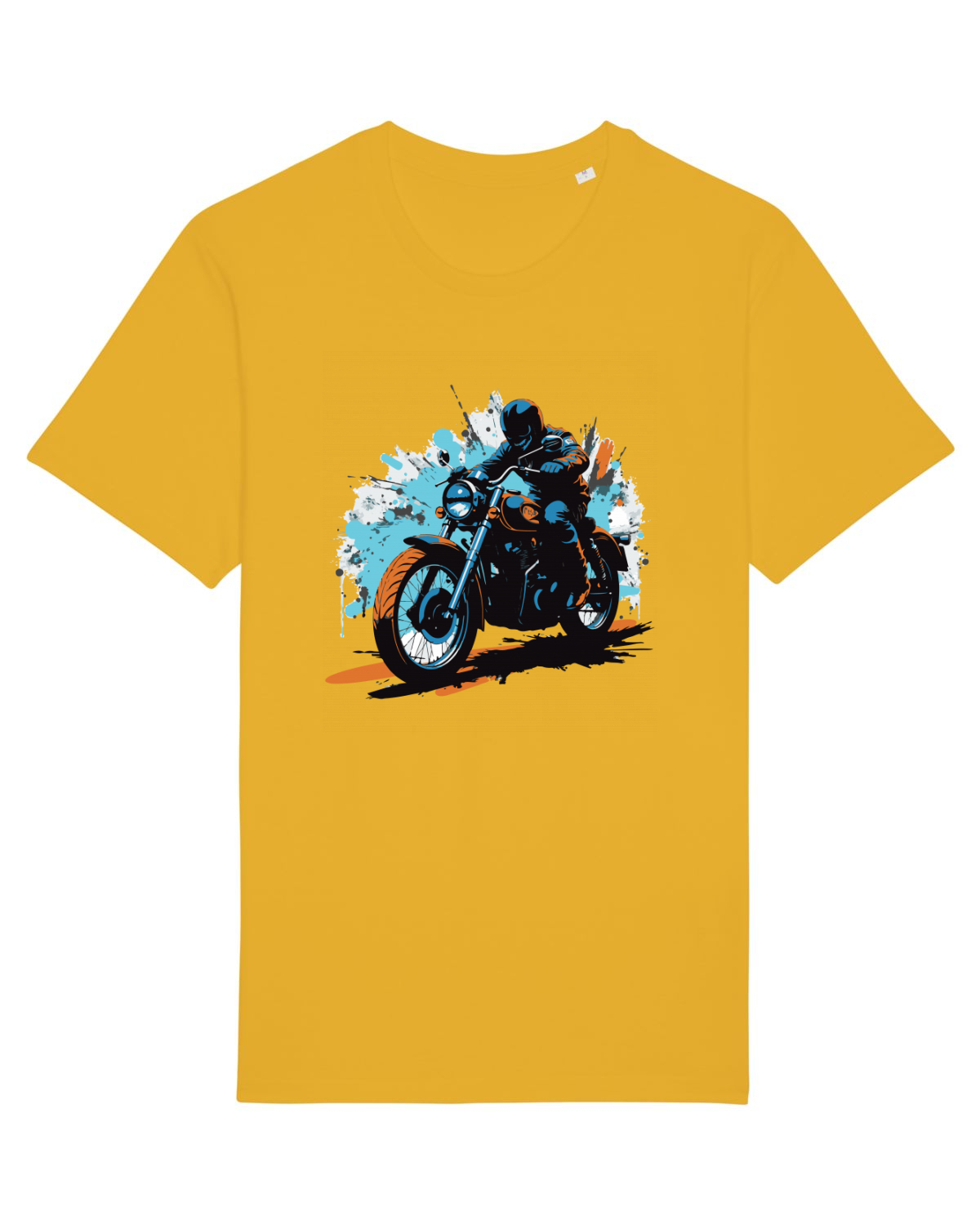Tricou mânecă scurtă Unisex Rocker Spectra Yellow