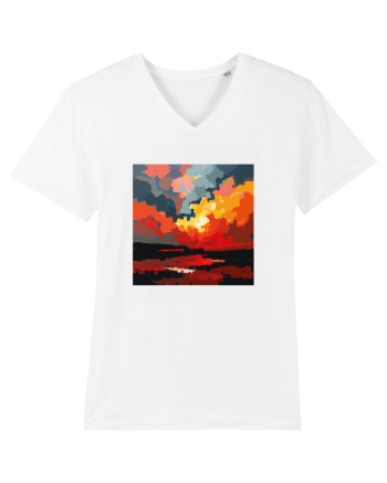 Abstract art White
