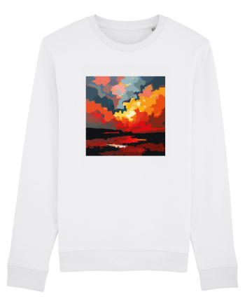 Abstract art White