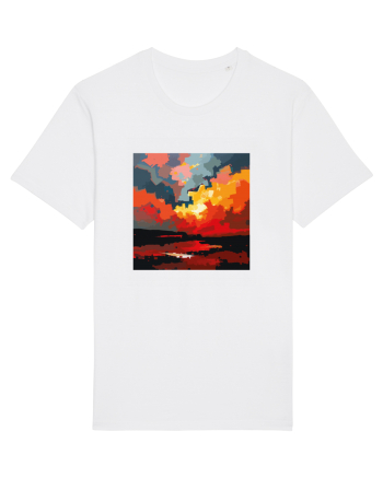 Abstract art White