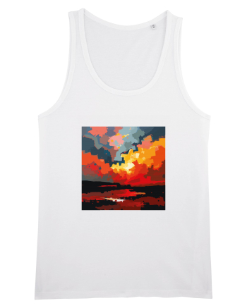 Abstract art White