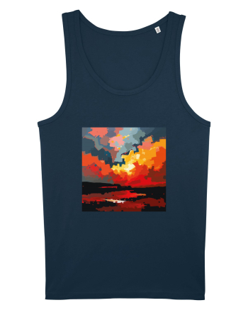 Abstract art Navy