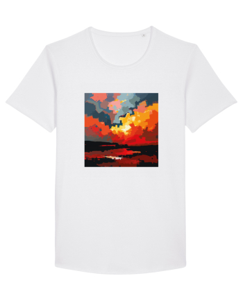 Abstract art White