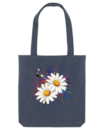 Daisies Midnight Blue