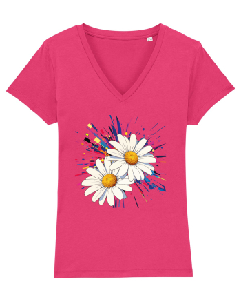 Daisies Raspberry