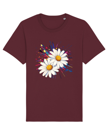 Daisies Burgundy