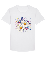 Daisies Tricou mânecă scurtă guler larg Bărbat Skater