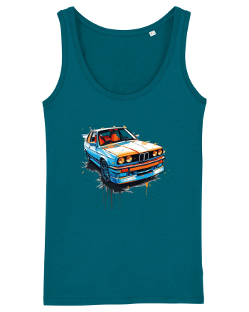 Vintage car Ocean Depth