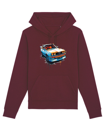 Vintage car Burgundy