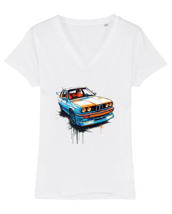 Vintage car White