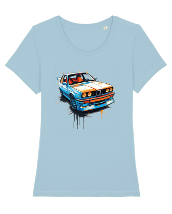 Vintage car Sky Blue