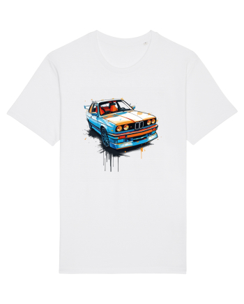 Vintage car White
