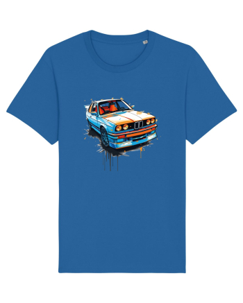 Vintage car Royal Blue