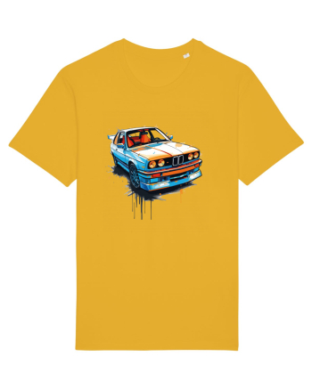 Vintage car Spectra Yellow
