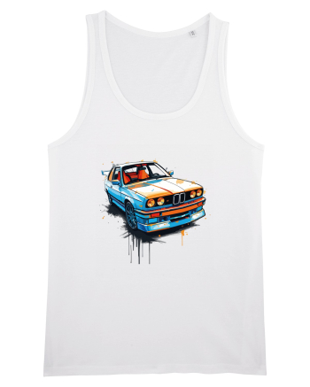 Vintage car White