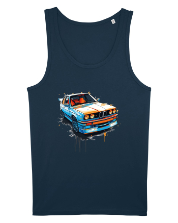 Vintage car Navy
