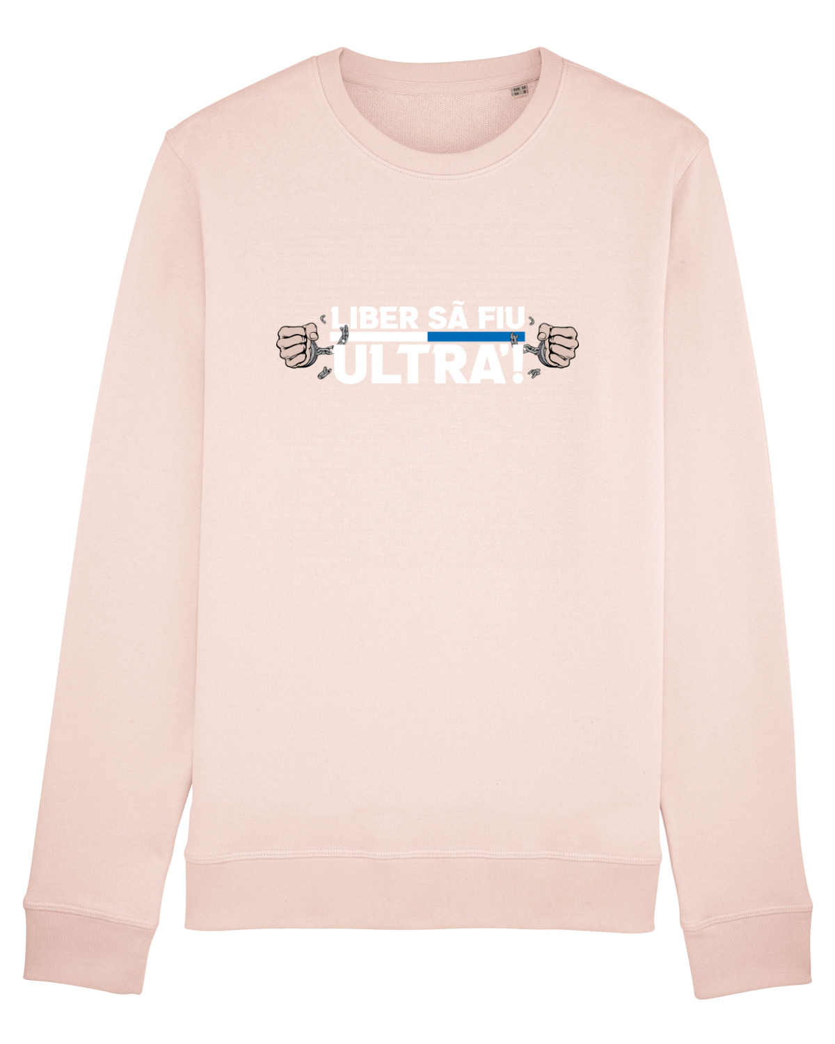 Bluză mânecă lungă Unisex Rise Candy Pink