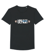 Liber sa fiu ULTRA! Tricou mânecă scurtă guler larg Bărbat Skater