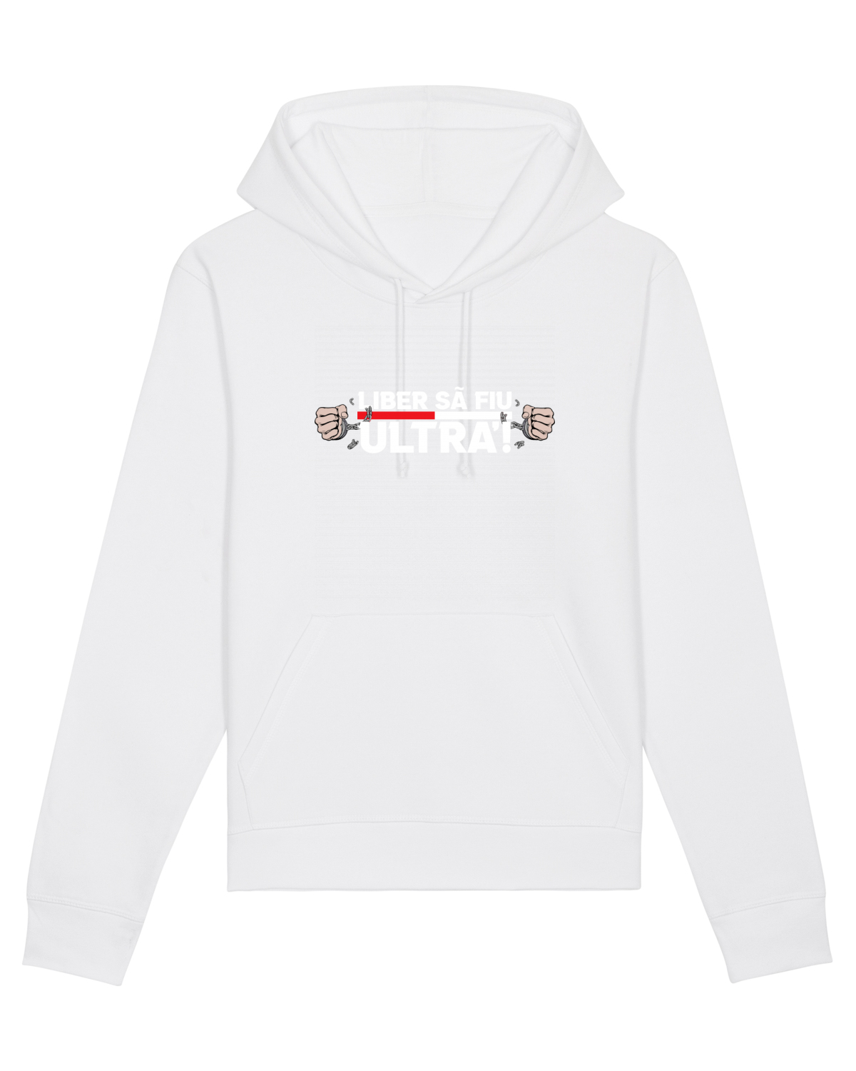 Hanorac Unisex Drummer White