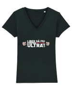 Liber sa fiu ULTRA! Tricou mânecă scurtă guler V Damă Evoker