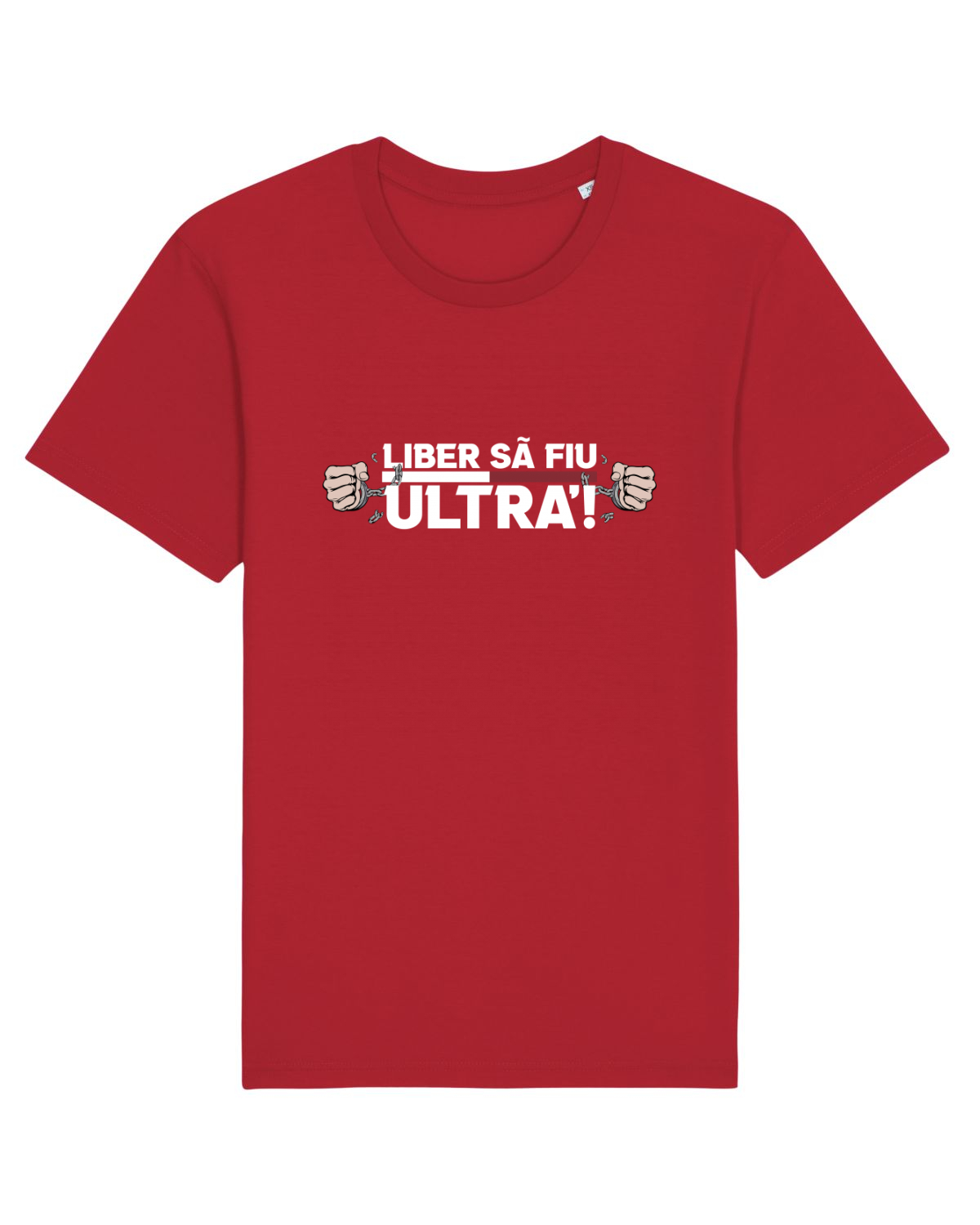 Tricou mânecă scurtă Unisex Rocker Red