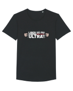 Liber sa fiu ULTRA! Tricou mânecă scurtă guler larg Bărbat Skater