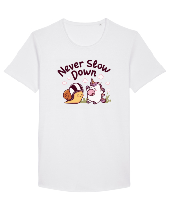 Melcul de curse - Never slow down  White