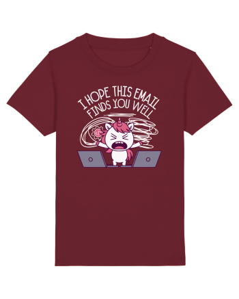 Umor corporatist cu unicorni  Burgundy