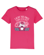 Umor corporatist cu unicorni  Tricou mânecă scurtă  Copii Mini Creator