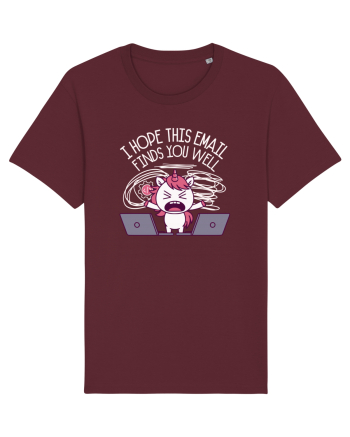 Umor corporatist cu unicorni  Burgundy