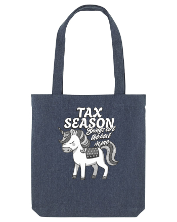 Tax season - unicornii contabili Midnight Blue