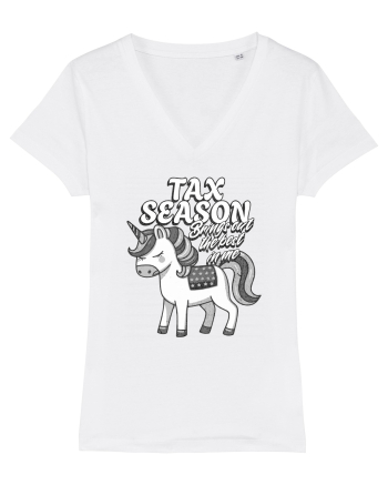 Tax season - unicornii contabili White